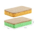 thumbnail image 5 of Joernso 5Pcs Durable Cleaning Sponge Efficient Cotton Pulp Portable Oil-resistant Dishwashing Pad for Home, 5 of 8