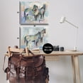 thumbnail image 4 of Stupell Industries Ambiguous Horse Visages Animals Painting Wrapped Canvas Art Print Wall Art, 30 x 24, Set of 2, 4 of 8