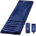 thumbnail image 1 of Hikenture Camping Sleeping Pad, UltraThick 5 Inch, Backpacking Sleeping Mat,Ultralight,Inflatable &Compact Camp Air Mattress for Tent,Cot,Hammock(H100A), 1 of 7