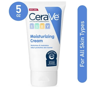 CeraVe Baby Moisturizing Cream with Ceramides for Baby Skin, 5 oz