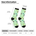 thumbnail image 4 of Lsque Pikmin Printed Men's Crew Socks, Soft Durable Breathable Moisture-Wicking with Odor Control Cotton socks, 4 of 7