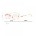 thumbnail image 2 of CNKOO Reading Glasses Blue Light Blocking For Women Men Fashion Square Computer Readers With Spring Hinge Anti Eyestrain Eyeglasses, 2 of 8