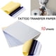 thumbnail image 1 of Fiudx Papel para Estarcil, Hojas de Transferencia de Tatuajes Profesionales, Película de Calco de Alta Calidad, Ideal Tatuajes Temporales, Ideal Artistas y Principiantes, Diseños Imprimibles En Tinta, 1 of 3