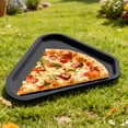 thumbnail image 5 of Triangular Thickened Plastic Food Tray with Frosted Finish, High Temperature Resistant Serving Tray for Restaurant and Home Use, Durable Display Tray for Pastries Snacks and Tableware Presentation, 5 of 6