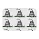 thumbnail image 1 of Alfombra de baño antideslizante supersuave con diseño de serpiente y bandera de Gadsden, para baño, cocina, dormitorio, hogar, 15,75 x 23,62 pulgadas, 1 of 6