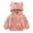 a-Pink19668, variant on VNKIDY Girls Coat Toddler Kids Winter Plush Thermal Insulated Jacket Solid Color Long Sleeve Zipper Hooded Coat With Pockets For Cold Weather Cozy Outerwear