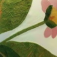thumbnail image 6 of WYYP Flower Leaf Round Table Cloth 100% Polyester Fiber with Elastic Edge White, 6 of 8