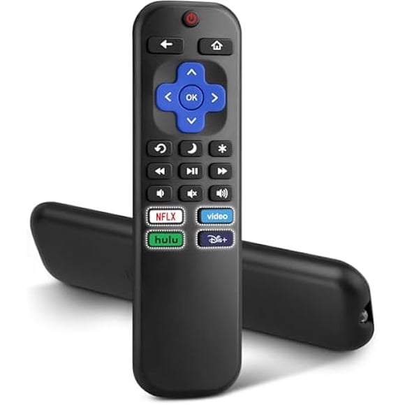 ccwmincc for Roku-TV-Remote-Replacement,Universal Control for TCL,ONN, Hisense Roku TVs(This Does not Work with Roku Box, Stick, Express or Player)