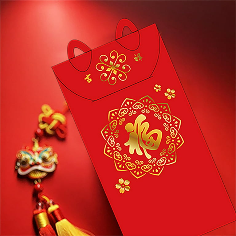 10 CNY Red Envelopes Year of the Rabbit 2023 Red Packet 
