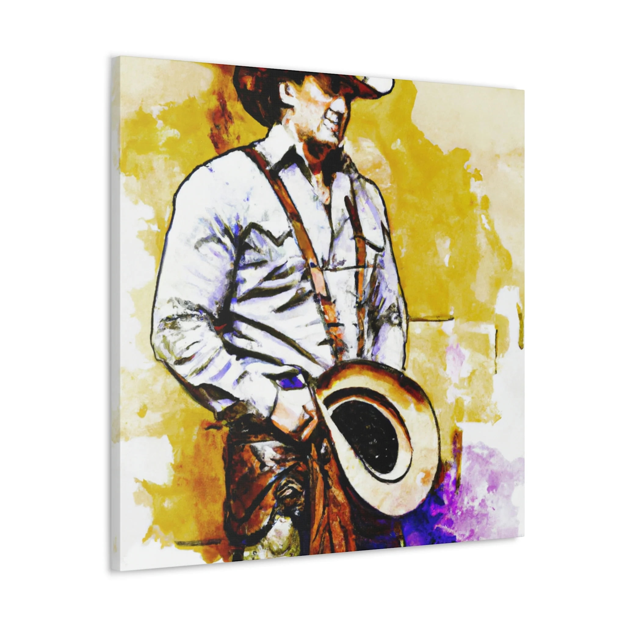 Dark Gun Holster Hues - Canvas