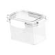 thumbnail image 4 of Recipiente hermético transparente con tapa para almacenar alimentos, ideal para la cocina y la despensa. 0.6L, 4 of 9