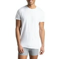 thumbnail image 3 of Fruit of the Loom Men's CoolZone Synthetic Underarm Crew Undershirts, 3-Pack, 3 of 11