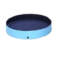 thumbnail image 2 of Flmtop Collapsible Pet Bath Swiming Pool Puppy Cats Dogs Bathing Tub Bathtub Washer, 2 of 8