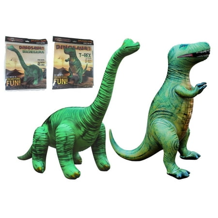 T-Rex Combo! Inflatable T-Rex and inflatable Brachiosaurus