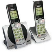 VTech CS6919-2 DECT 6.0 Cordless Phone with Caller ID and Handset Speakerphone, 2 Handsets, Silver/Black