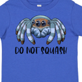 thumbnail image 4 of Inktastic Do Not Squash Cute Jumping Spider Boys or Girls Toddler T-Shirt, 4 of 5