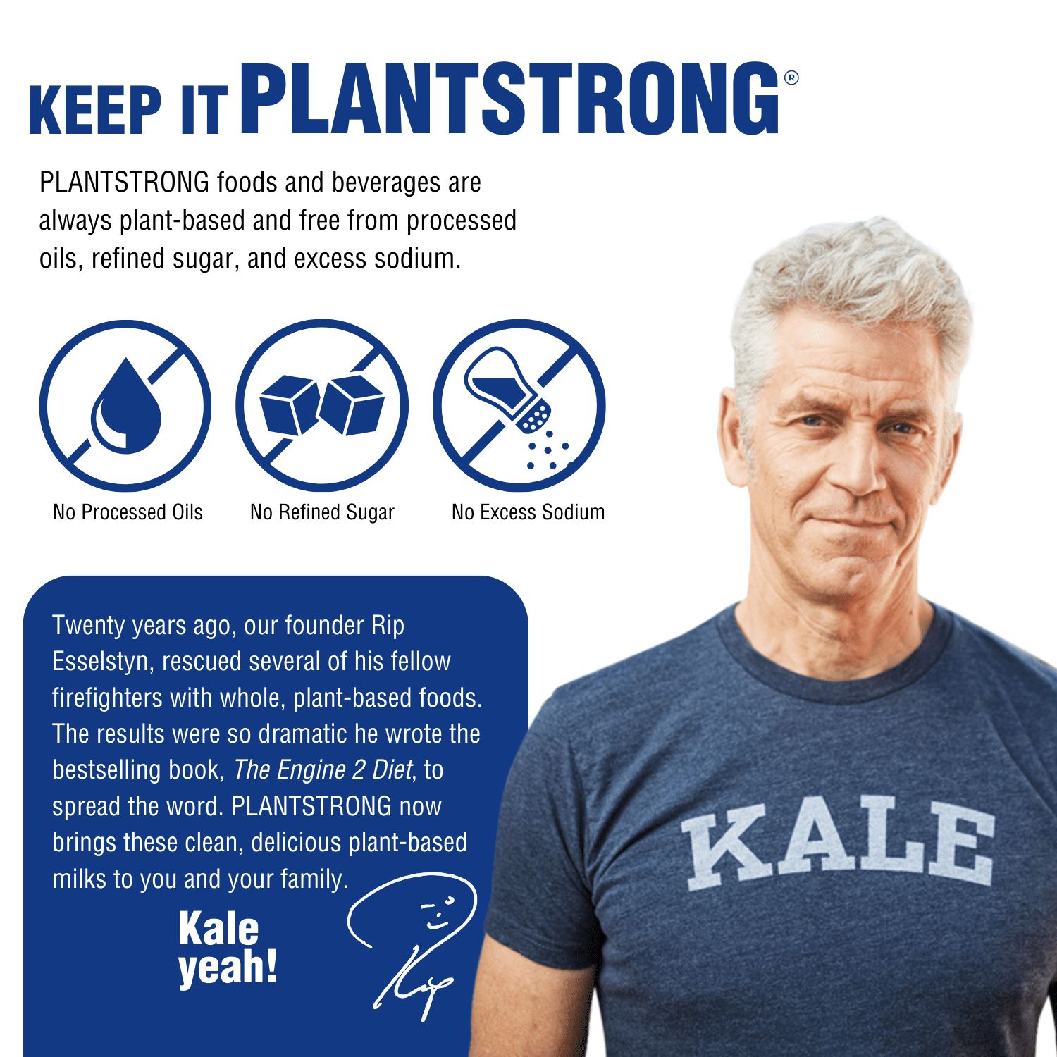 (6 pack) PLANTSTRONG Rip's Big Bowl Date and Raisin Cereal - Hearty Whole Grains