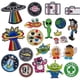 thumbnail image 4 of Parche de hierro OVNI de Stranger Things, cohete alienígena espacial desconocido, para ropa, parches bordados punk para bricolaje, apliques, 4 of 5
