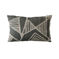 thumbnail image 5 of Plutus 26" x 26" Sketch Abstract Luxury Throw Pillow in Gray, 5 of 9
