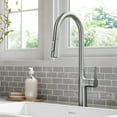 thumbnail image 3 of Kraus Oletto Tall Modern Pull-Down Single Handle Kitchen Faucet in Spot Free Stainless Steel, 3 of 15