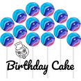thumbnail image 2 of Ozark Delight Birthday Cake Flavored Lollipops, 14 count, 2 of 5