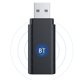 thumbnail image 5 of Methold Transmisor portátil USB Bluetooth 5.0 Universal 2 en 1 Adaptador de audio inalámbrico Bluetooth para TV Computadora Altavoz de coche Teléfono y Comunicación, 5 of 6