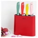 thumbnail image 2 of Bloque PARA CUCHILLOS BRABANTIA Rojo 235850, 2 of 2