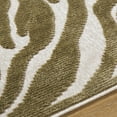 thumbnail image 6 of Hauteloom Keto Living Room, Bedroom Machine Washable Area Rug - Contemporary - Olive, Off White - 5' x 7'2", 6 of 6