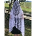thumbnail image 3 of WE-POLUJ Lace Shawl for Woman Summer Outdoor Church Prayer Scarf for Lady Taking Photo, 3 of 9