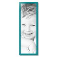 thumbnail image 2 of ArtToFrames 11x34 inch Distressed Aqua Picture Frame, Green Wood Poster Frame (4485), 2 of 8
