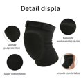 thumbnail image 5 of Knee Pads Elastic Padded Workwear Protector Stand Support Heavy Duty Boxing Sleeve Black, 5 of 5