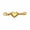 Gold A, variant on Necklace Clasps and Closures 14K Gold Plated 925 Sterling Silver Double Round Clasp Jewelry Clasps for Necklaces Bracelet