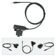 thumbnail image 1 of OFFIGAM Cable Adaptador Ptt Para Radio Con Botón Pulsador Y Conector Estándar Negro, 1 of 8