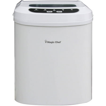 Magic Chef Portable Countertop 27-Pound Ice Maker, White - Walmart.com