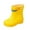 A9-Yellow, variant on Waterproof Lightweight Rain Boots With Easy On Handles & Non-Slip Sole For Toddler Boys And Girls Yellow