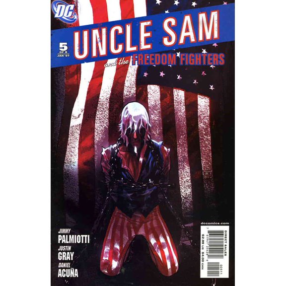 Uncle Sam and the Freedom Fighters #5 VF ; DC Comic Book