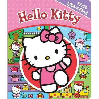  Bendon Shaped Board Book (Hello Kitty) : Office Products