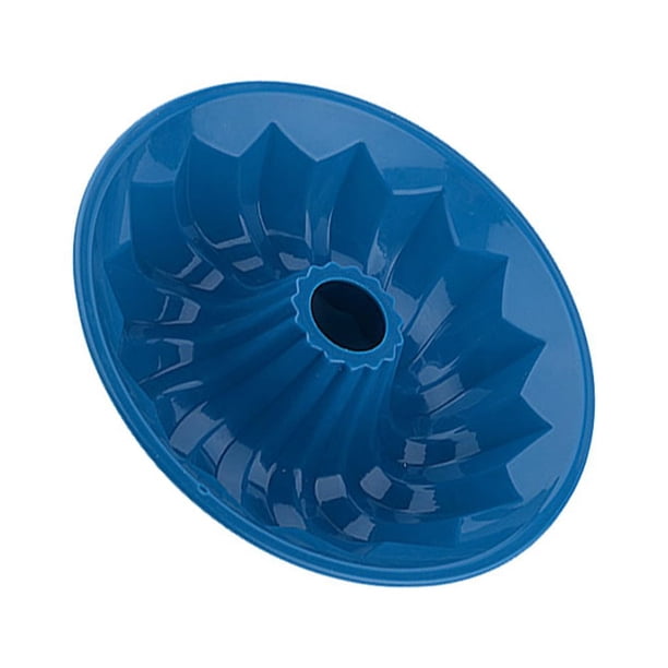 Billuyoard Molde de silicona para pastel de gasa, portátil, reutilizable, lavable, resistente al calor, para el hogar, pastelería, postre, bandeja para Cocina y Comedor Azul Billuyoard HA080563-03