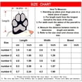 thumbnail image 4 of Aosijia Pet Shoes Snow Boots Cat Dog Winter Warm Shoes Puppy Sneakers Cotton Shoes Anti-slip Pet Supplies 4Pcs/Set Khaki, 4 of 15