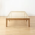thumbnail image 3 of Best Price Mattress Naturalista Classic 16" Solid Wood Platform Bed with Wooden Slats, Natural Pine, Twin, 3 of 11