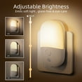thumbnail image 3 of YOOVEE Plug-in Dimmable Night Light with Sensor, Warm White LED,4-Pack for Bedroom, Bathroom, Hallway - Kids & Adults, 3 of 7