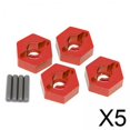 thumbnail image 1 of Conjunto Adaptador Cubo Transmisión Hexagonal 5 Ruedas 1:10 Baoblaze Azul, 1 of 8