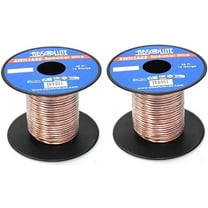 2 Absolute USA SWH1625 25' 16 Gauge Car Home Audio Speaker Wire Cable Spool