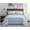 Blue, variant on Brooklyn Loom Niari Yarn Dye Stripe 100% Cotton 2 Piece Twin XL Comforter Set in Blue, All Season, Adult Size, OEKO-TEX Certified