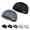 Black+Dary Gray, variant on 2 Pack Men's Breathable Brimless Hat Summer Style Mesh Tang, Adjustable Cooling Sailor Skullcap, Quickdry Breathable
