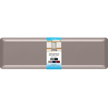

4/5 Inch Thick Kitchen Mat Anti Fatigue Mat Kitchen Rugs Kitchen Decor Non-Slip Stain Resistant Waterproof Kitchen Mats Desk Mat for Kitchen Office Workshop Khaki 17 x 60 C48