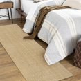 thumbnail image 2 of SHILIU-Hallway Runner Rug, 2' x 6' Hand Cotton Woven Boho Kitchen Rug, Reversible Cotton Neutral Rug Laundry Room Rug Carpet Runners for Entryway Kitchen Bedroom Bathroom, 2 of 4