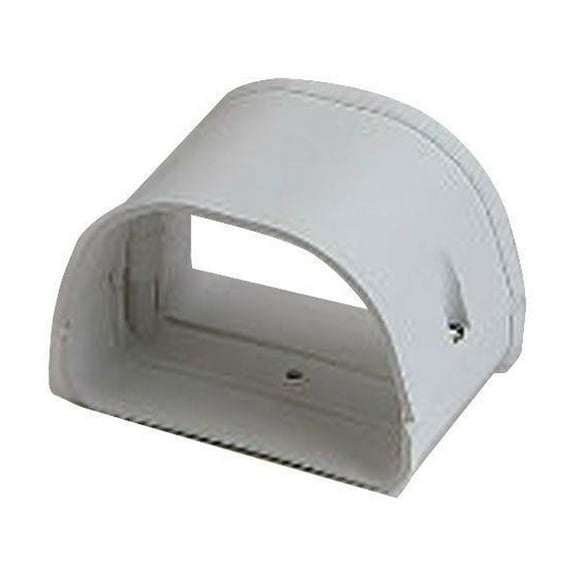 RectorSeal 3-1/2" fortress HVAC Mini Split Cover Coupler, White