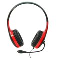 thumbnail image 3 of Califone On-Ear Headset with Gooseneck Microphone, 3.5mm, Red, 3 of 3