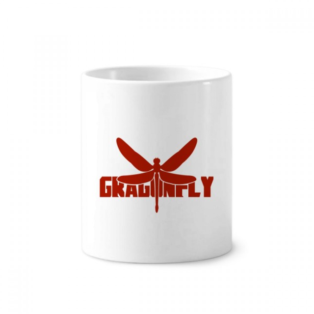 Cepillo de dientes titular de la pluma Mug de ceramica blanca taza 350ml